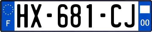 HX-681-CJ
