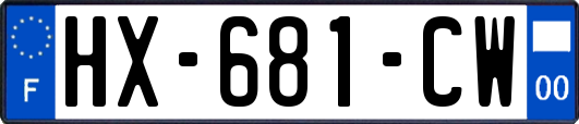 HX-681-CW