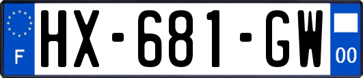 HX-681-GW