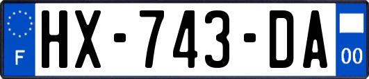 HX-743-DA