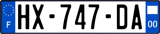 HX-747-DA