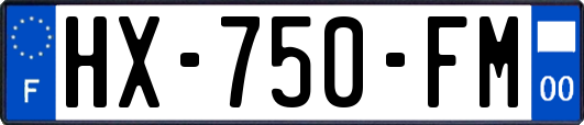 HX-750-FM