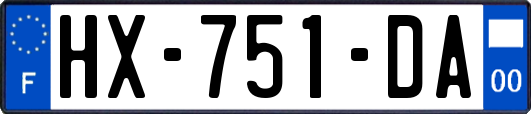 HX-751-DA