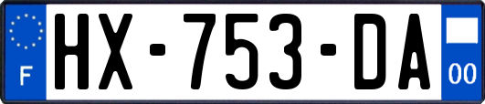 HX-753-DA