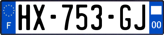 HX-753-GJ