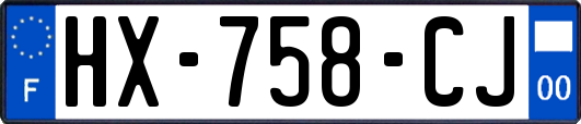 HX-758-CJ