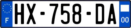 HX-758-DA