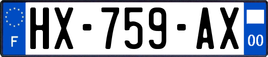 HX-759-AX