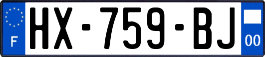 HX-759-BJ