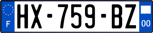 HX-759-BZ