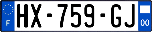 HX-759-GJ