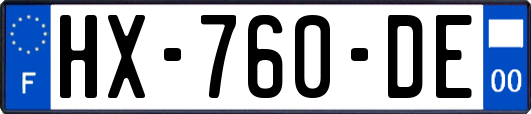HX-760-DE
