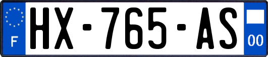 HX-765-AS