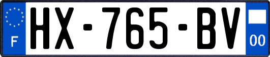 HX-765-BV