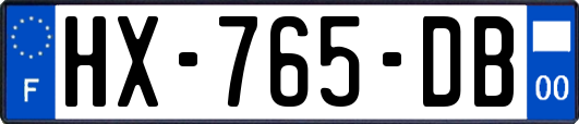 HX-765-DB