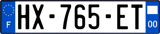 HX-765-ET