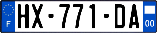 HX-771-DA