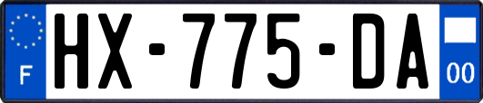 HX-775-DA
