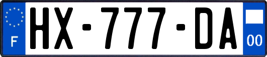 HX-777-DA