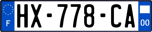 HX-778-CA