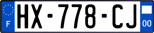 HX-778-CJ