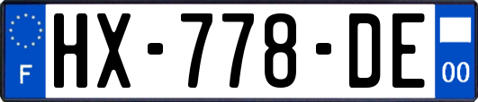 HX-778-DE