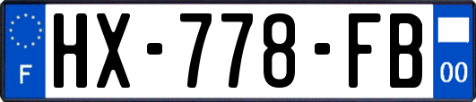 HX-778-FB