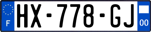 HX-778-GJ