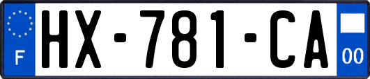 HX-781-CA