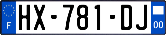 HX-781-DJ