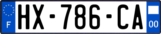 HX-786-CA