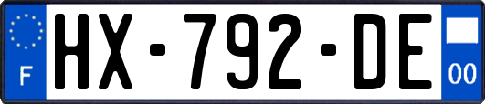 HX-792-DE