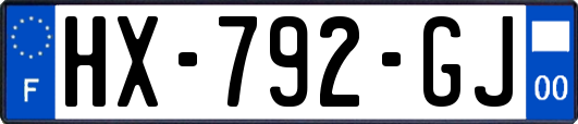 HX-792-GJ