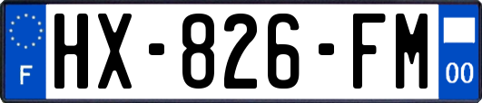 HX-826-FM