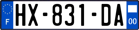 HX-831-DA