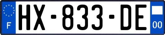 HX-833-DE