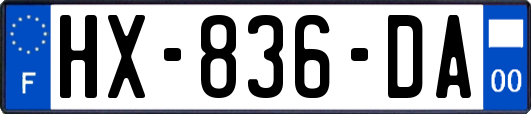 HX-836-DA