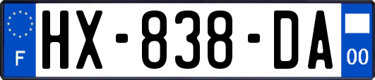 HX-838-DA