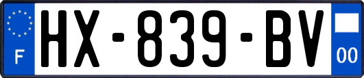 HX-839-BV