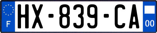 HX-839-CA