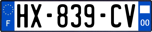 HX-839-CV