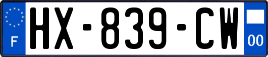 HX-839-CW