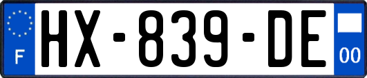 HX-839-DE