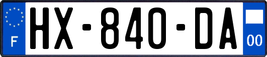 HX-840-DA