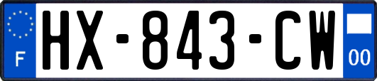 HX-843-CW