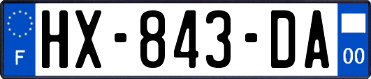 HX-843-DA