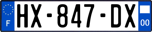 HX-847-DX