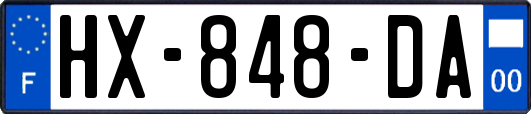 HX-848-DA