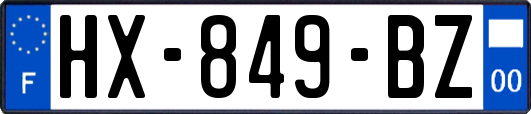 HX-849-BZ