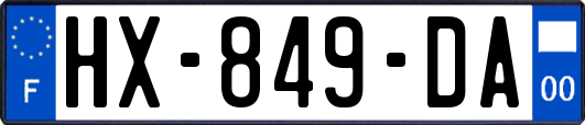 HX-849-DA